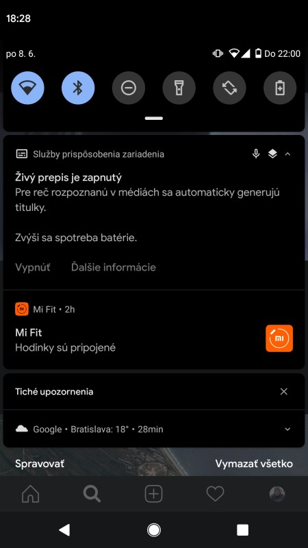 okamžité titulky android 10 2