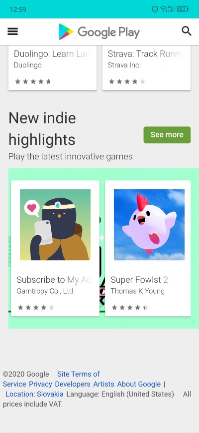 Google Play_obchody jednotlivych krajin