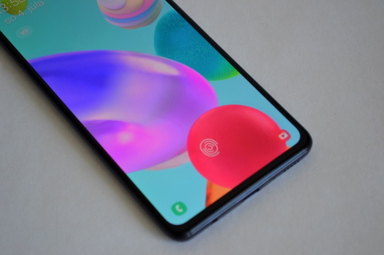 Samsung Galaxy A41_skener odtlackov prstov