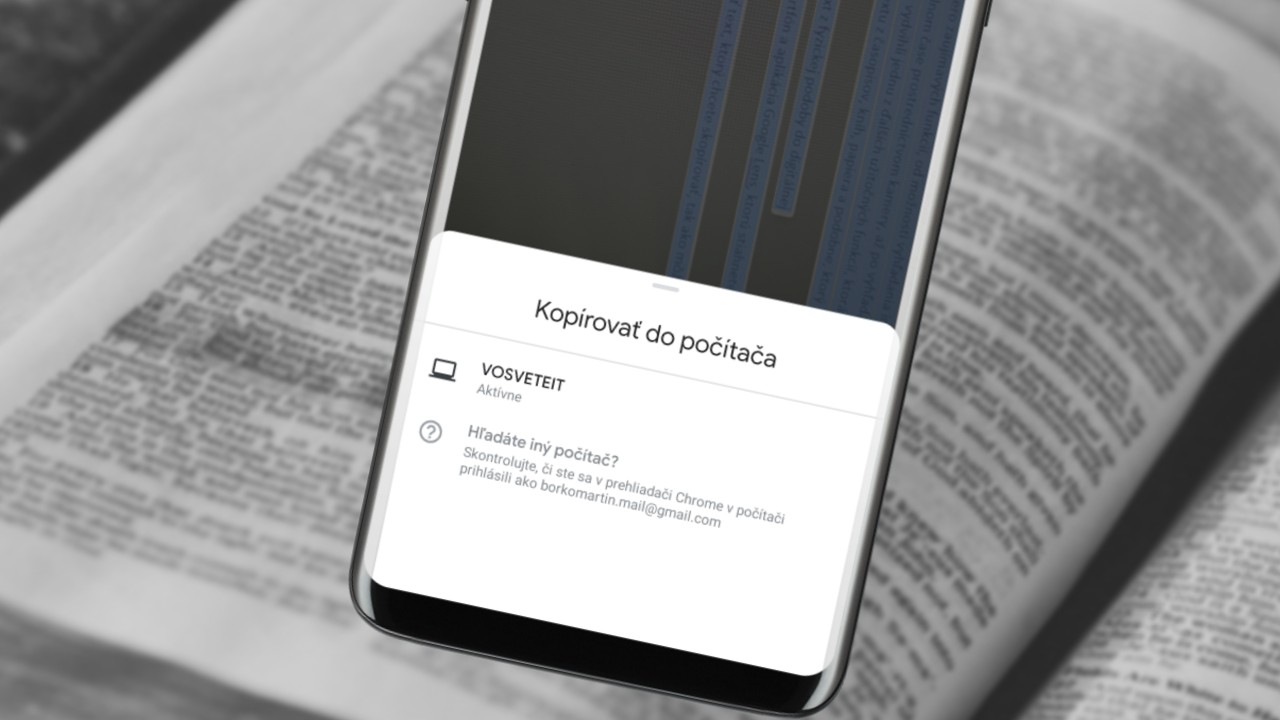 ako skopirovat text z papiera do digitalnej podoby