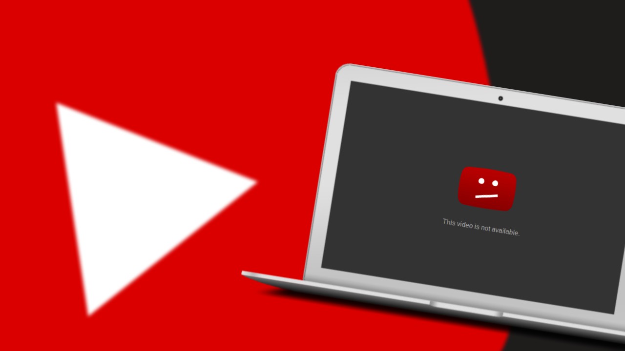 YouTube vymazal videa