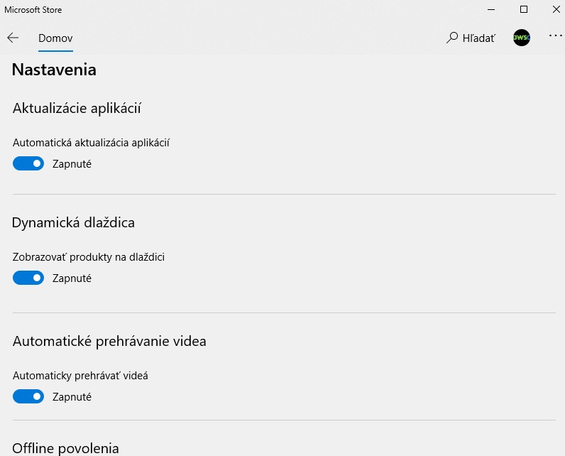 Windows_automaticke aktualizacie aplikacii
