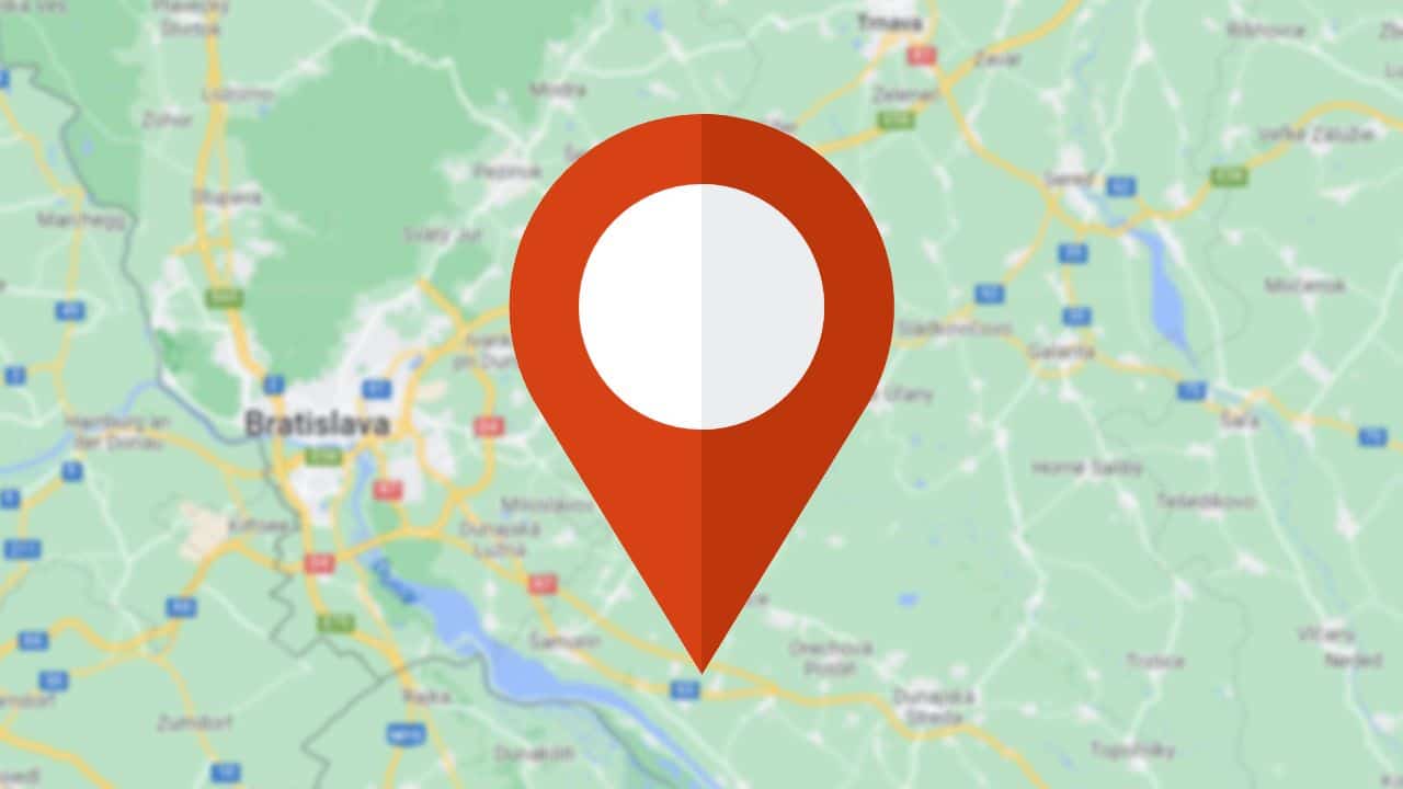 Google Mapy zdielanie polohy