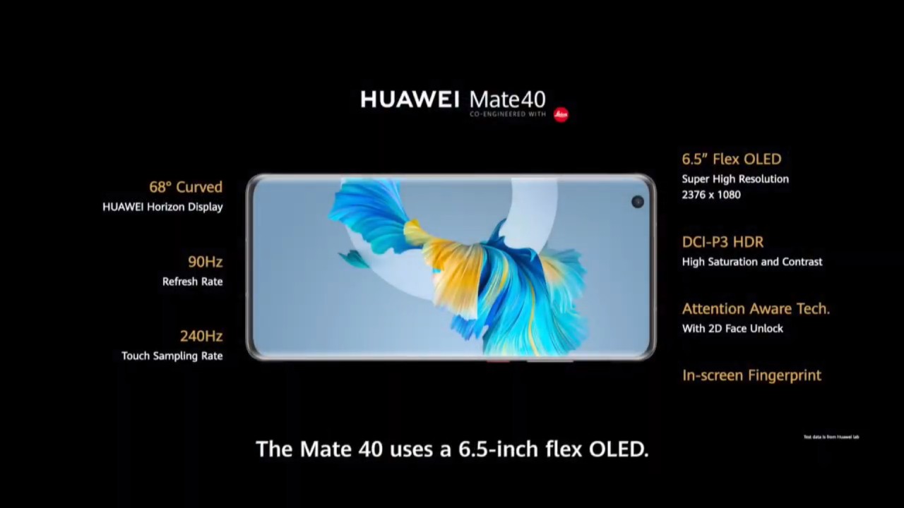 Huawei Mate 40_displej