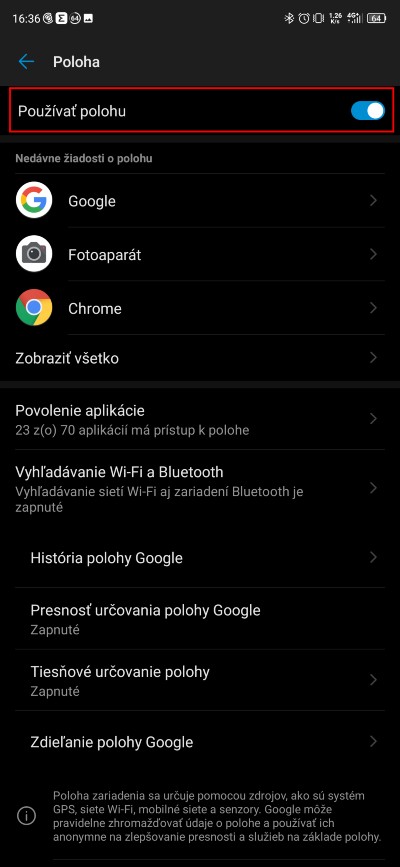 pridanie povolenia sledovania polohy Android_2