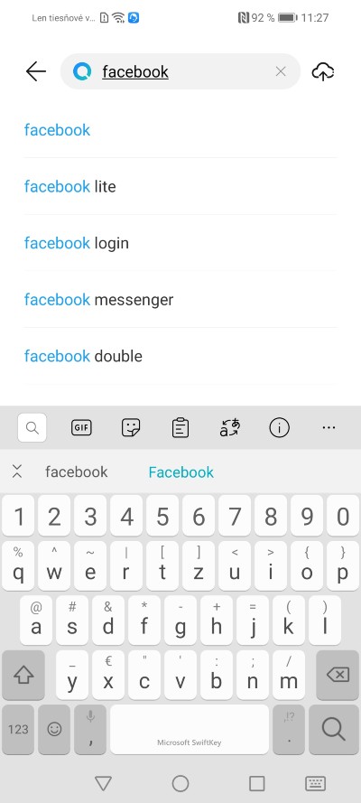 Search Petal_huawei_instalacia aplikacie