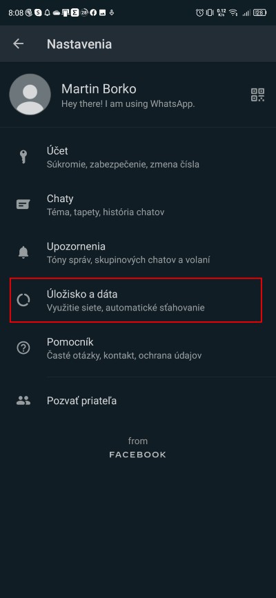 WhatsApp_ako vymazat prebrane multimedialne subory z aplikacie_2