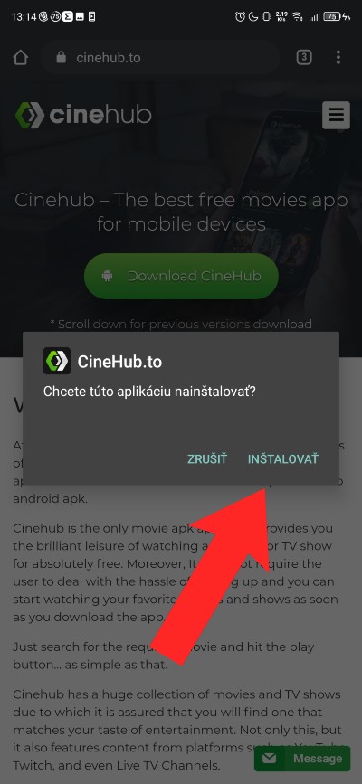 sledovanie filmov a serialov v smartfone_cinehub_2