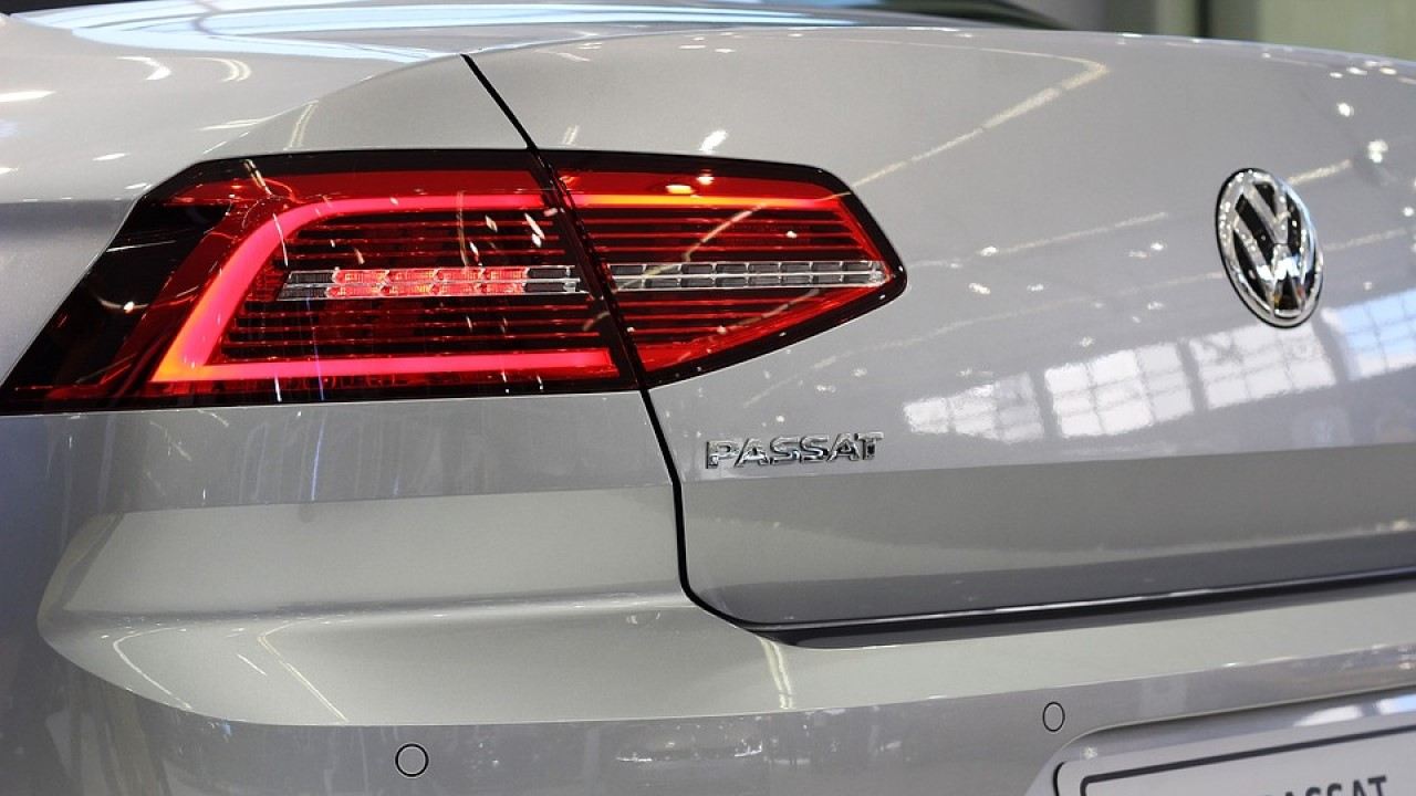 volkswagen passat ilustracny