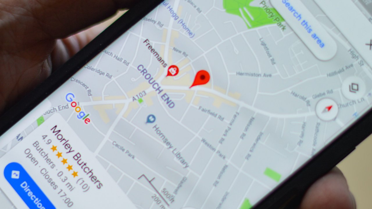 Poloha GPS google mapy