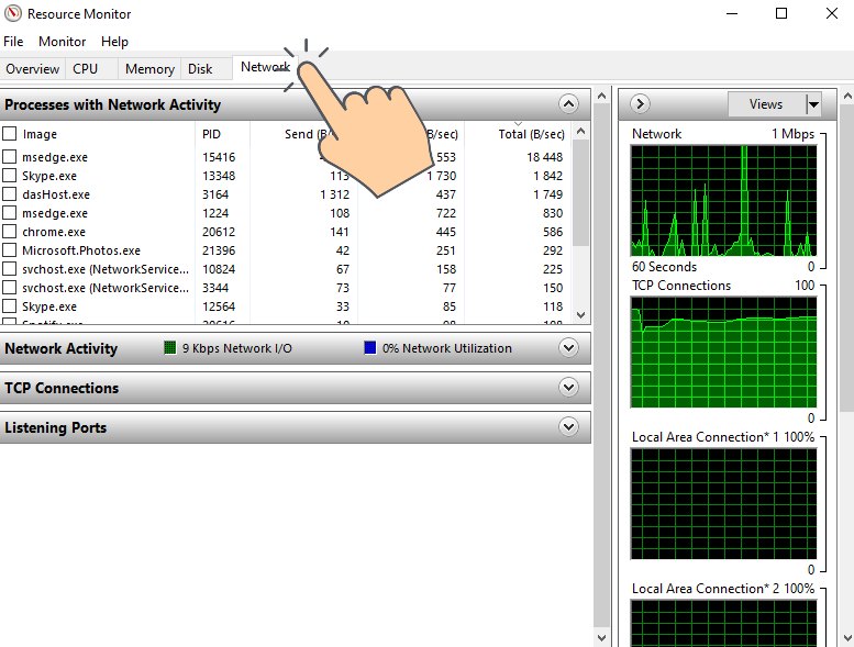 indetifikacia softwaru ktory sa pripaja k internetu vo Windows 10_2