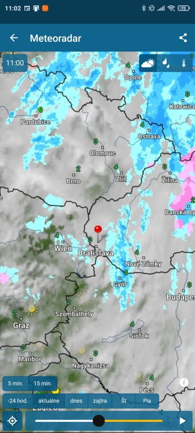 pocasie a radar_android aplikacia_3