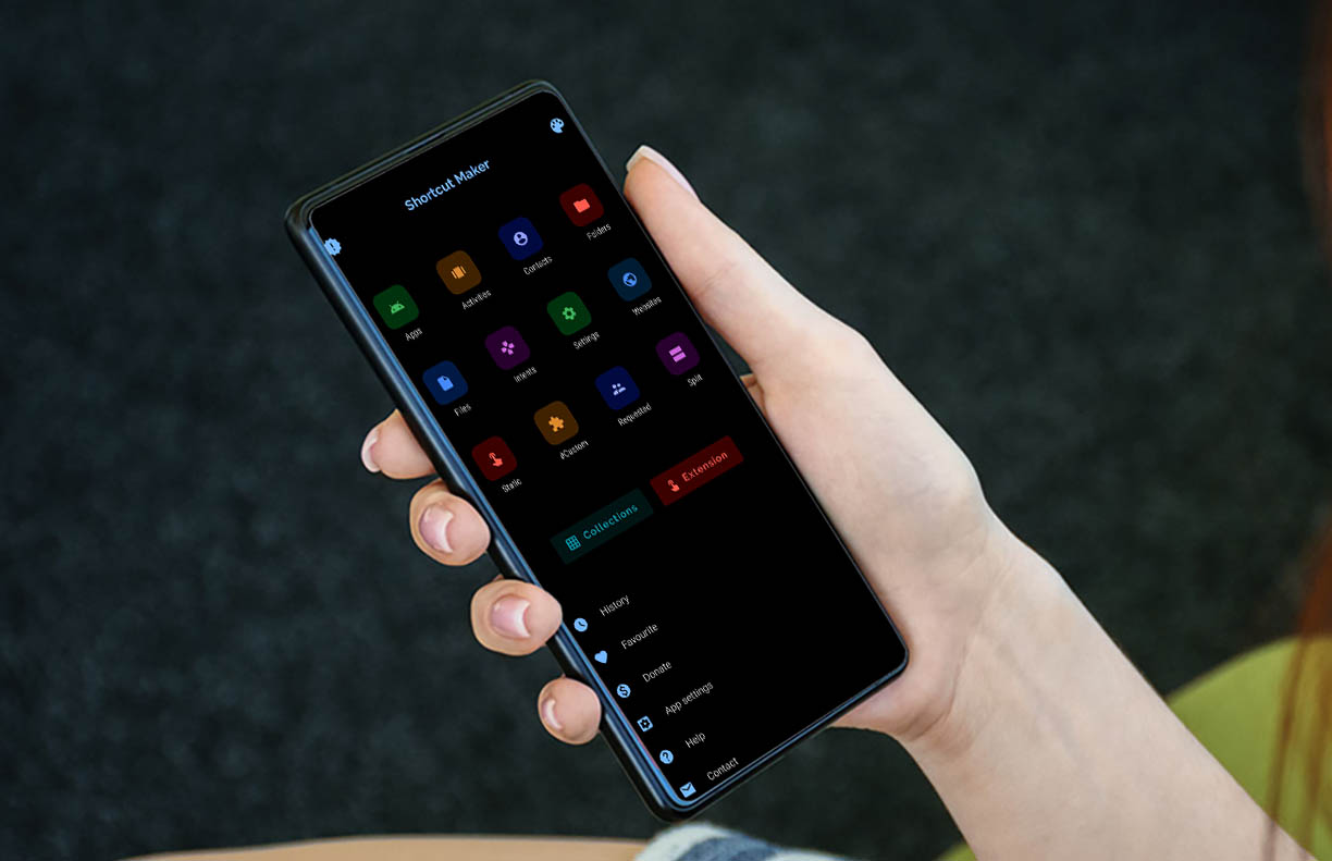 vytvorenie skratiek na aktivity a aplikacie v Android smartfone_HD