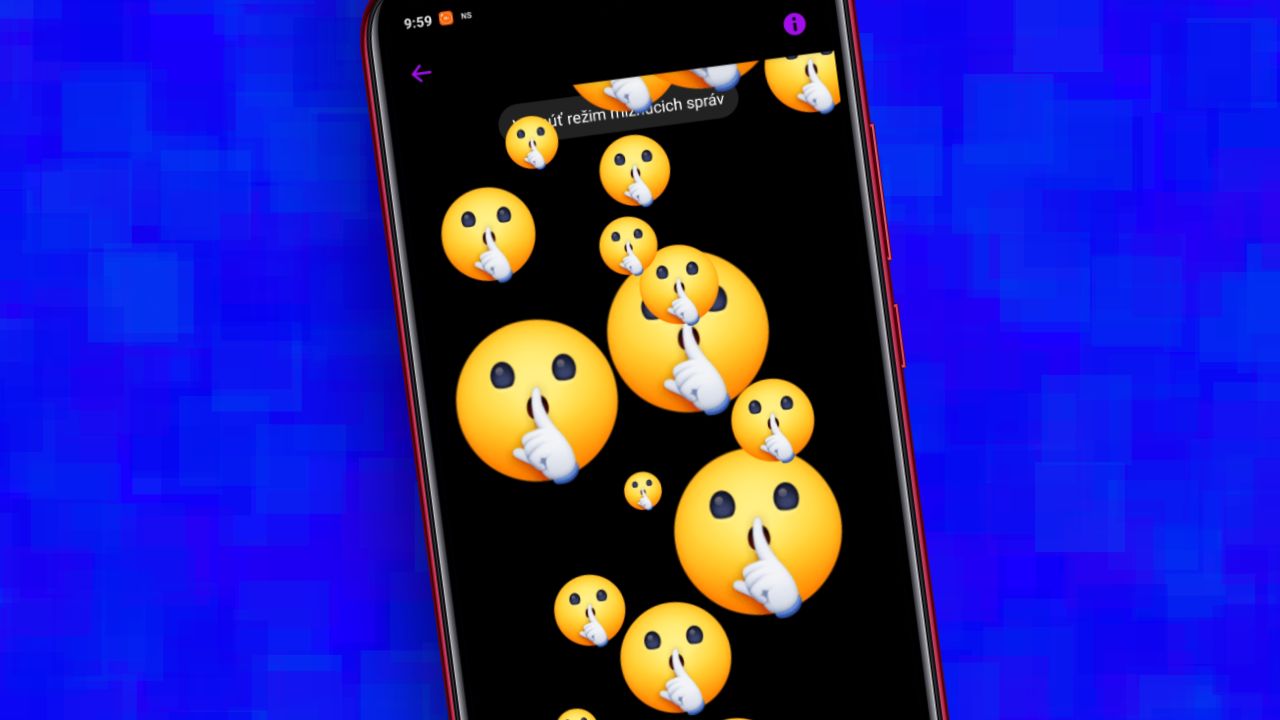 Messenger Rezim miznucich sprav
