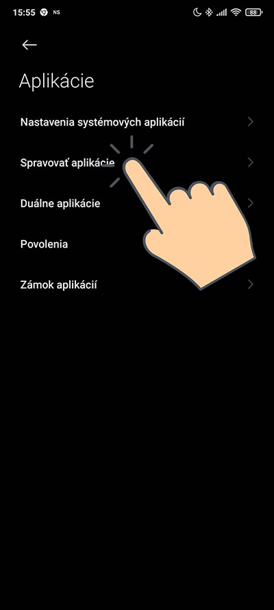 Spravca aplikacii_nainstalovane aplikacie_1