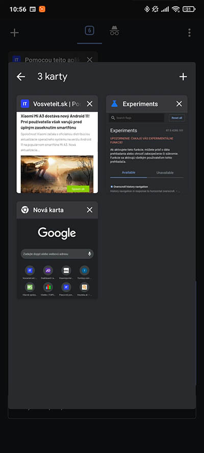 Tab Groups_ako zapnut funkciu_5