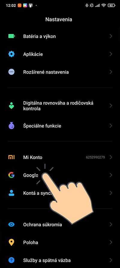 Zapnutie funkcie Hey Googe v Xiaomi_1