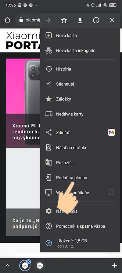 vytvorenie odkazu na webovu stranku na ploche smartfonu_2(2)