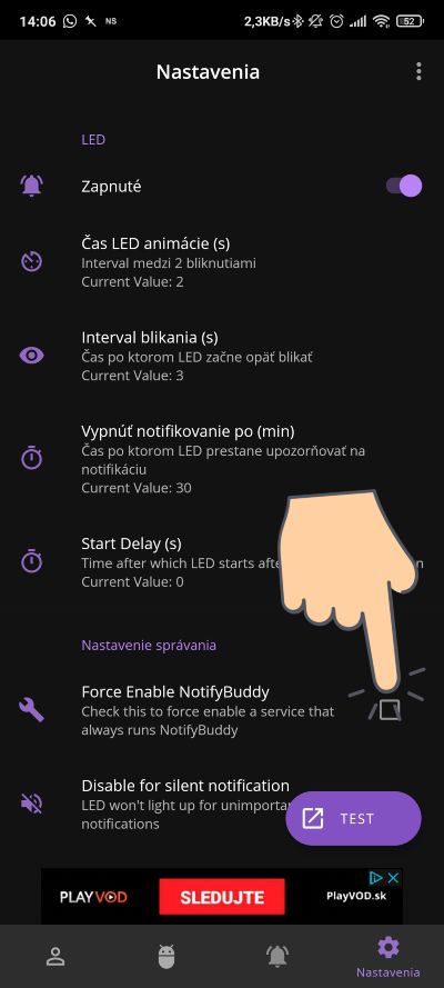 NotifyBuddy_nastavenia