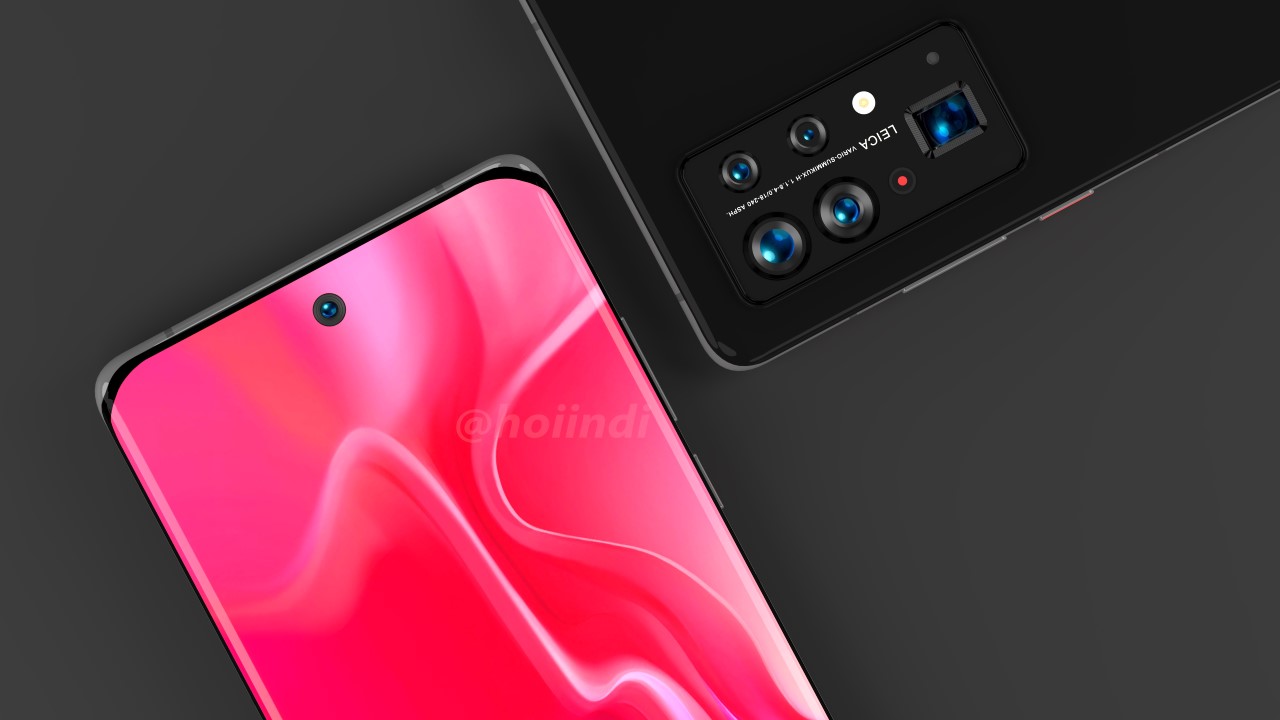 huawei p50 pro+ render