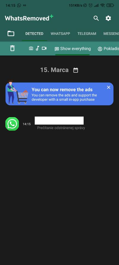 Ako precitat odstranene spravy_whatsApp_6