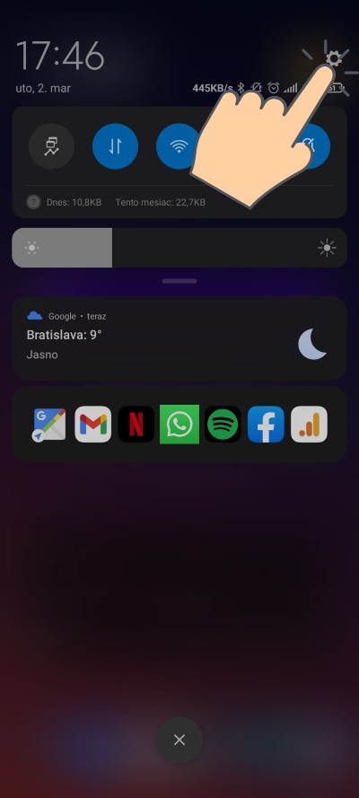 Nastavenia Androidu_1