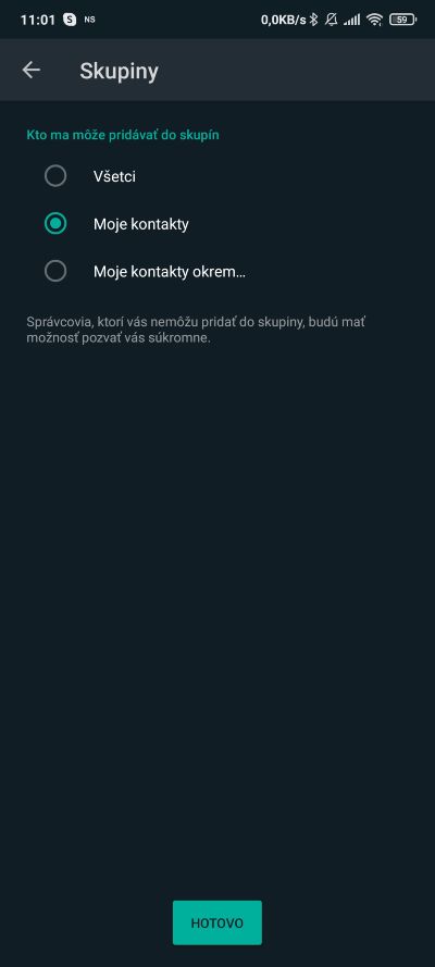 WhatsApp_obmedzenie vlozenia profilu do skupinovych konverzacii.jpg