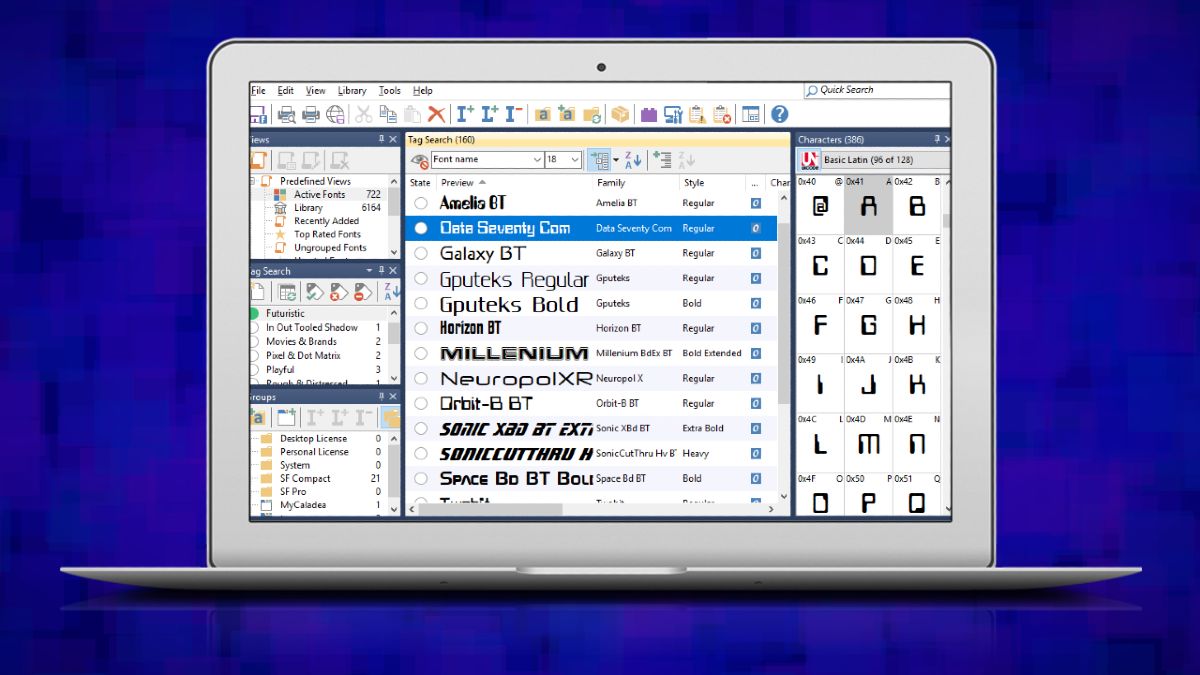 Windows 10 typ pisma