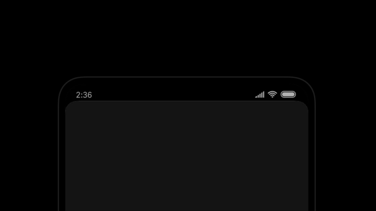 Xiaomi ako skryt notch