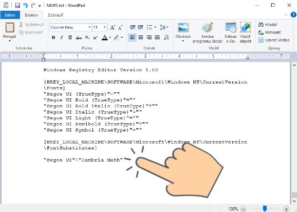 Zmena Pisma vo Windows 10_3