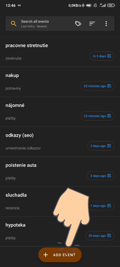 Aktivity manazer pre Android_1