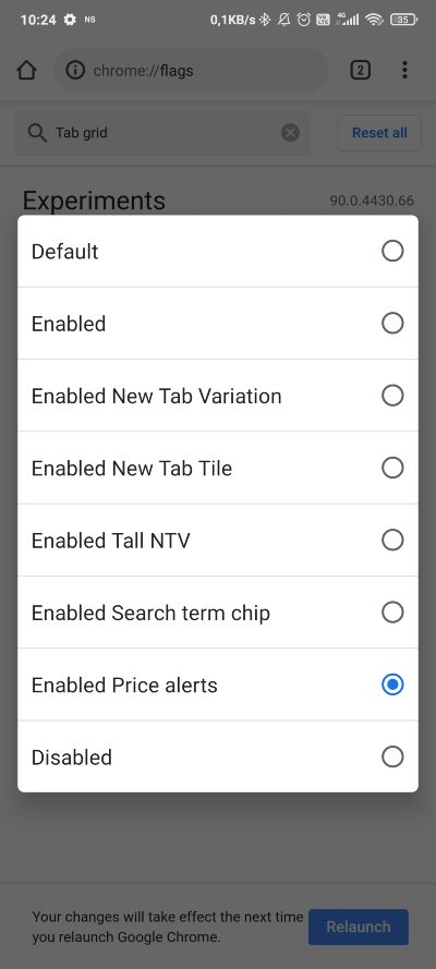 Chrome_Tab Grid Layout_2_upozornenia na cenu