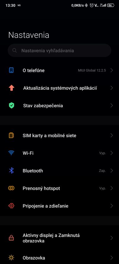 Zmena ikon Nastaveni pomocou novej temy