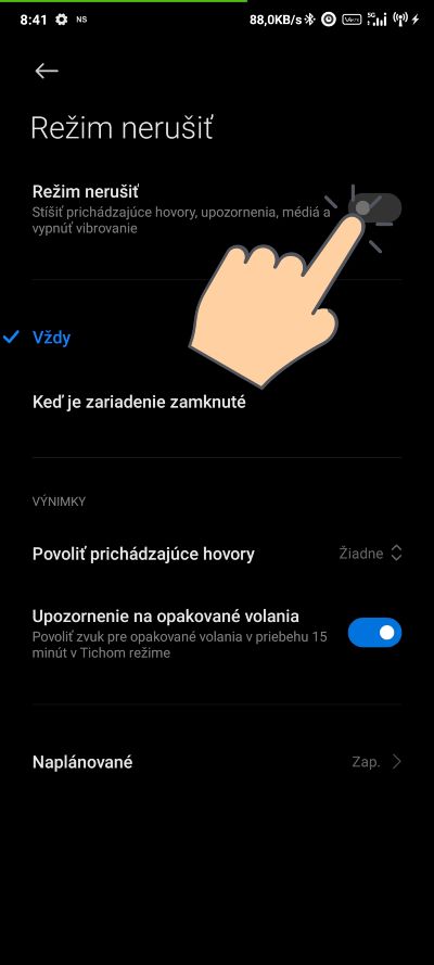 DND rezim_ako aktivovat_3