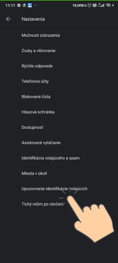 Google Telefon_oznamenie volajuceho_1