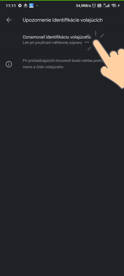 Google Telefon_oznamenie volajuceho_2