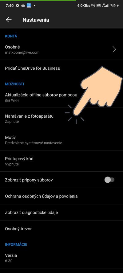 OneDrive synchronizacia fotografii_fotoaparat_2