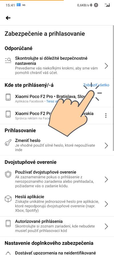 ako zistit ci je niekto prihlaseny do vasho FB uctu_2