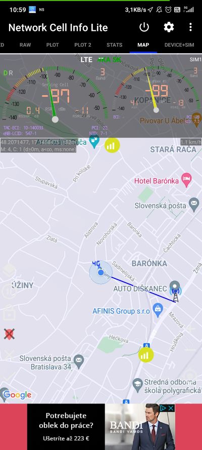 analyza siete_ku ktorej vezi je pripojeny smartfon