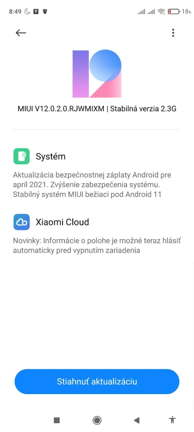 Android 11 Redmi Note 9S