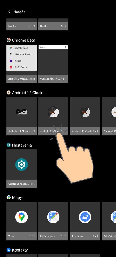 Android 12_Hodiny Widget_2