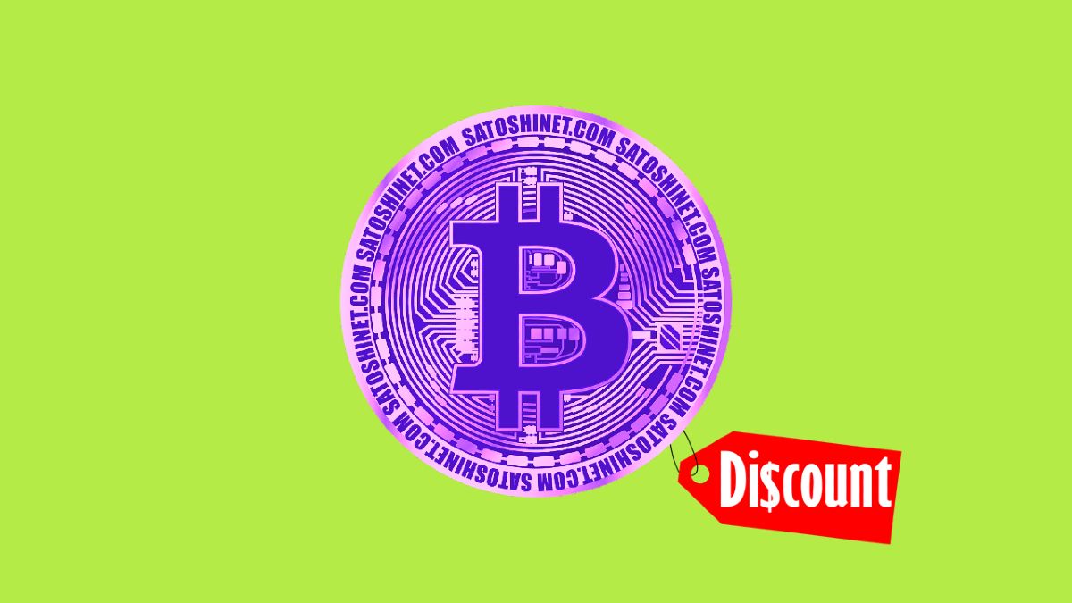 Bitcoin pokles hodnoty