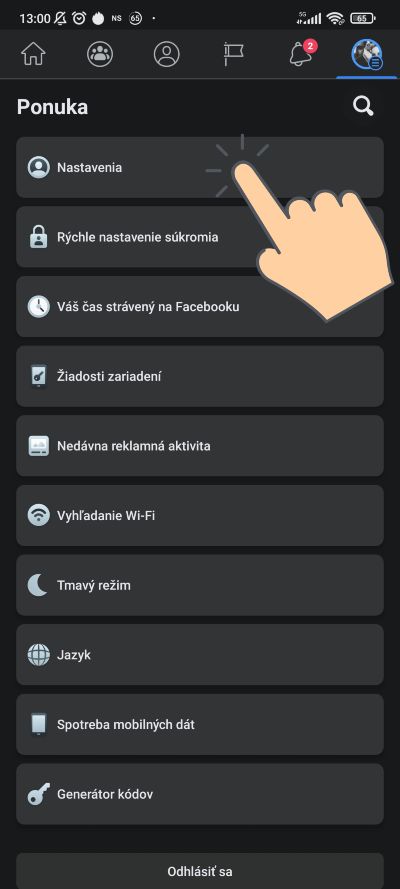Facebook_odfiltrovanie podvodnych stranok_navod_1