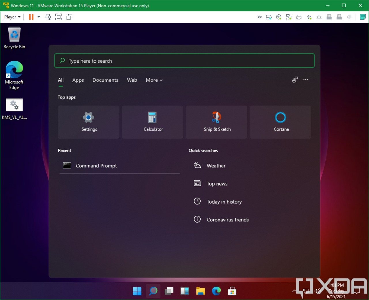 windows 11 vyhladavanie