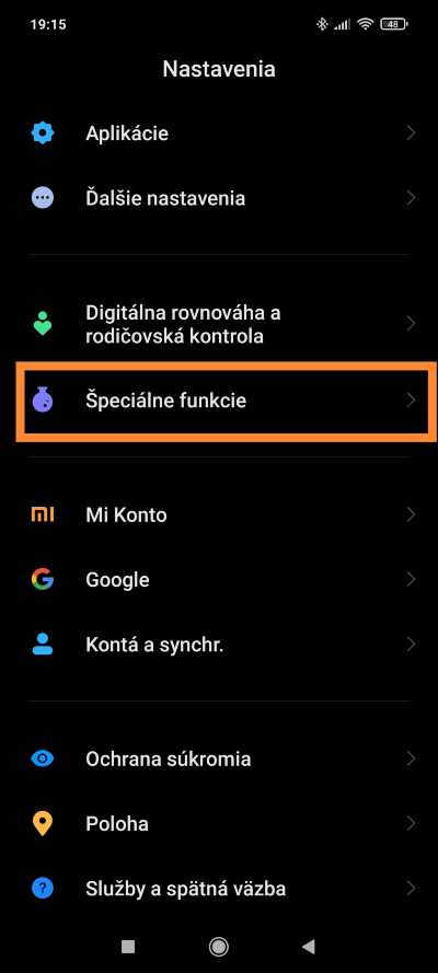 Zjednodušený režim Xiaomi