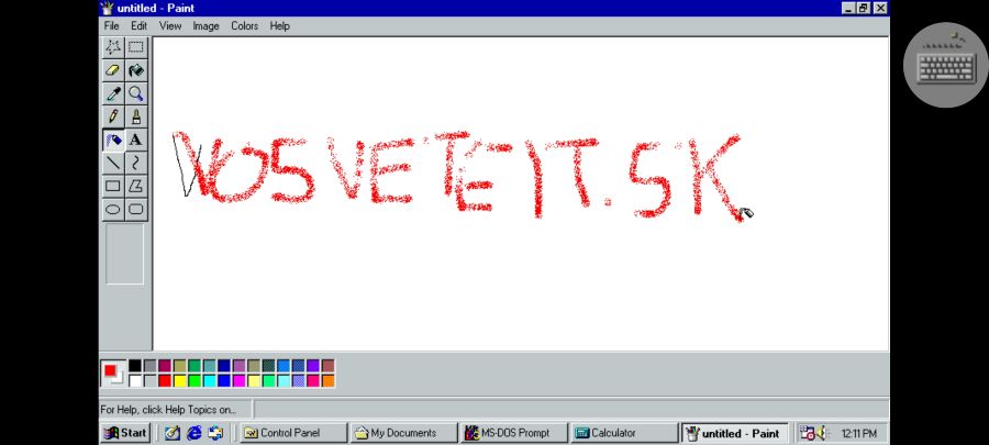 Windows 98_simulator pre Android_6