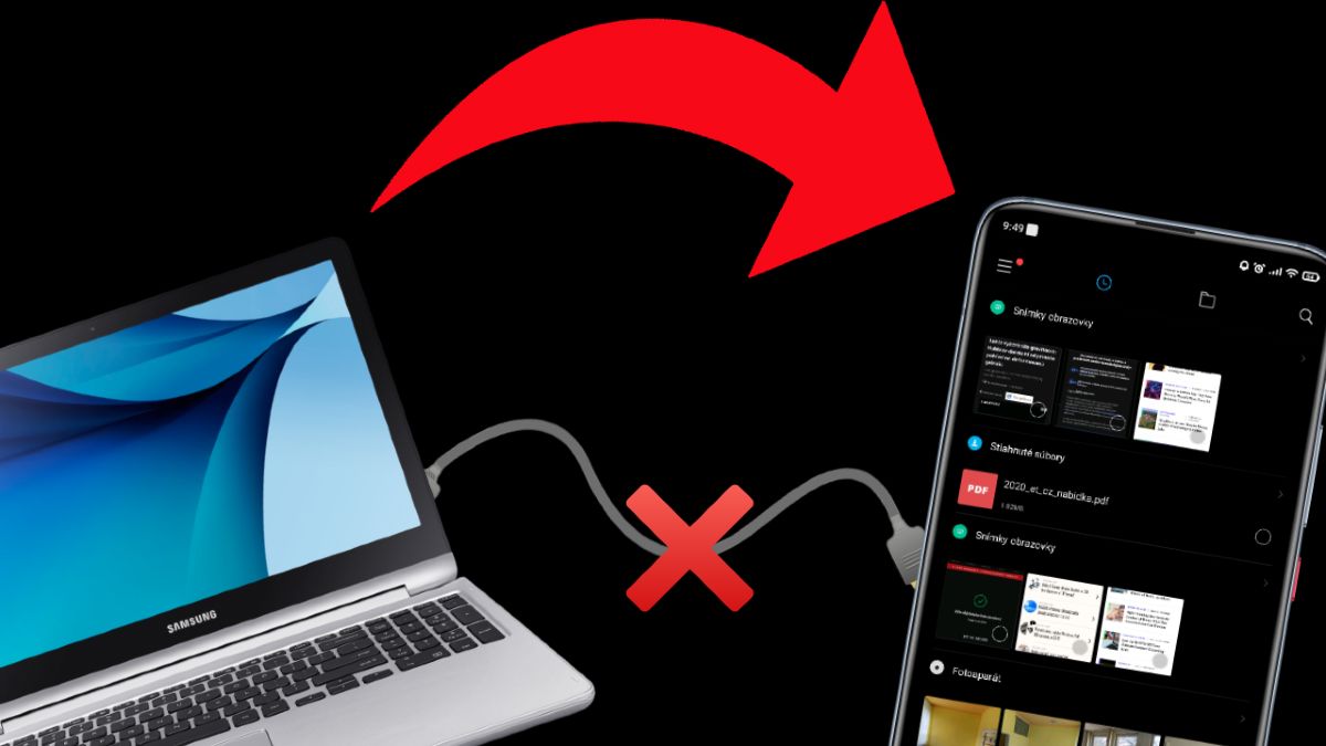 prenos suborov z pocitaca do smartfonu bez kabla
