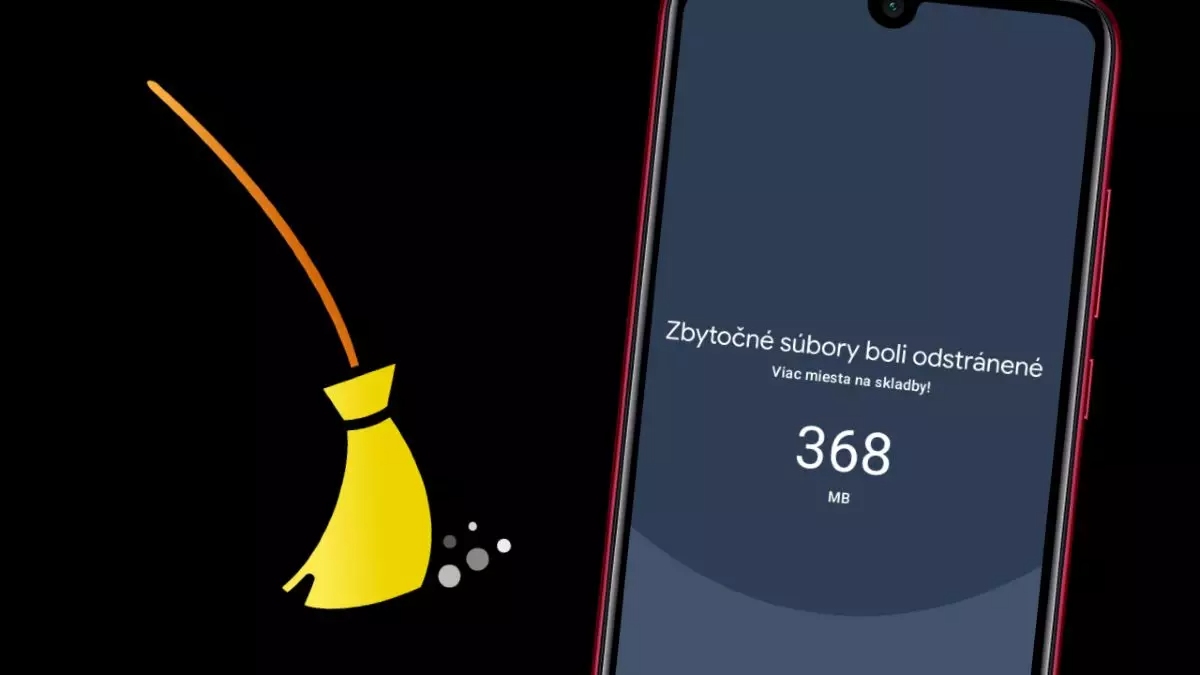 čistenie smartfónu