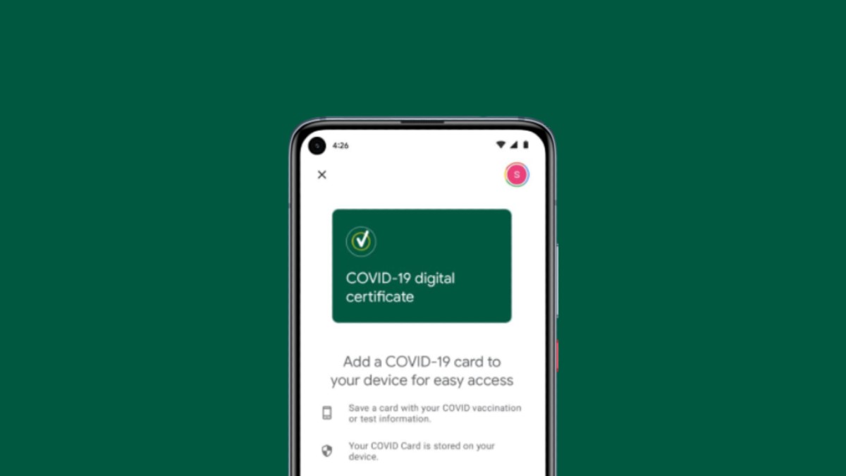 Covid certifikat v Google Pay aplikacii