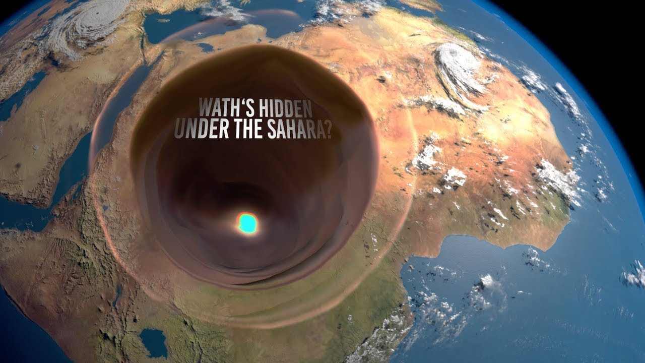 co je schovane pod saharou